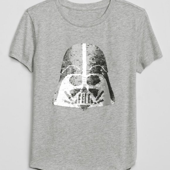 EUC GapKids | Star Wars ™ Sequin T-Shirt (M 7/8) - Picture 1 of 4